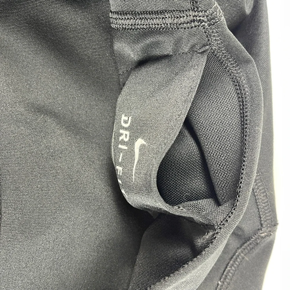 Nike Leggings Womens Size S Black Dri-FIT Cropped Activewear 802948-010